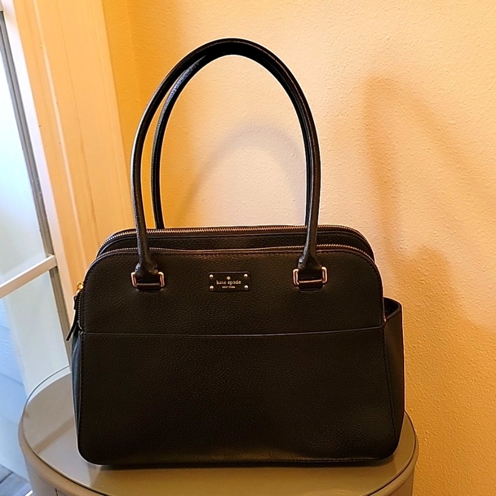 Kate Spade Terri Grove St. Black Leather